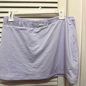 Princess Polly Purple Karnivale Lace Mini Skirt
